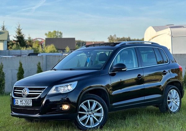 Volkswagen Tiguan cena 39900 przebieg: 219000, rok produkcji 2009 z Mrągowo małe 742